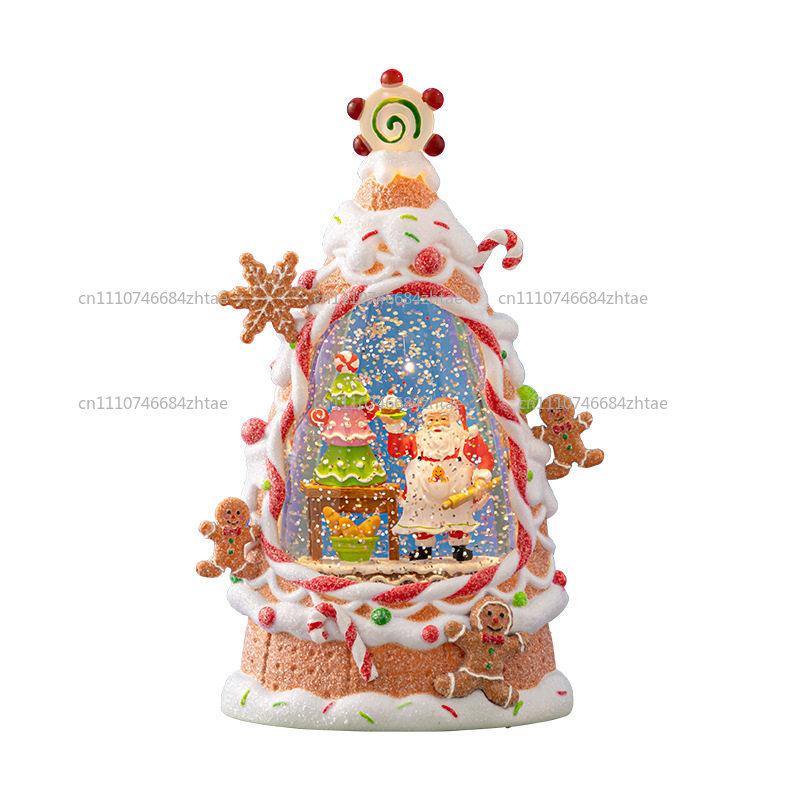Vintage Collectible Santa - Décoration de lanterne de Noël de