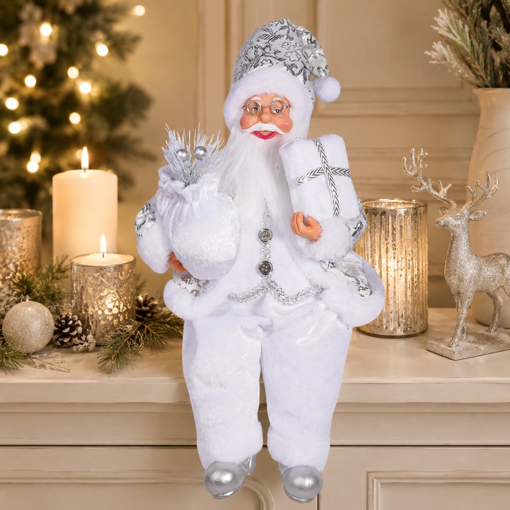 Vintage Collectible Santa - 1 pièce - Figurine décorative de