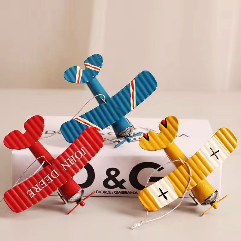 Modèle d'avion vintage en méta - Vintage Collectible Christmas Ornaments avis et prix
