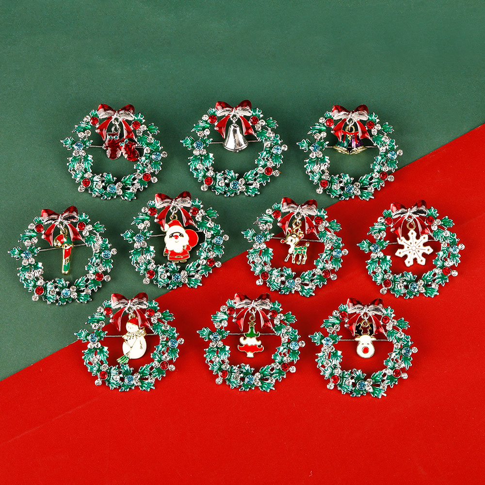 Collection de couronne de noël - Vintage Collectible Santa avis et prix