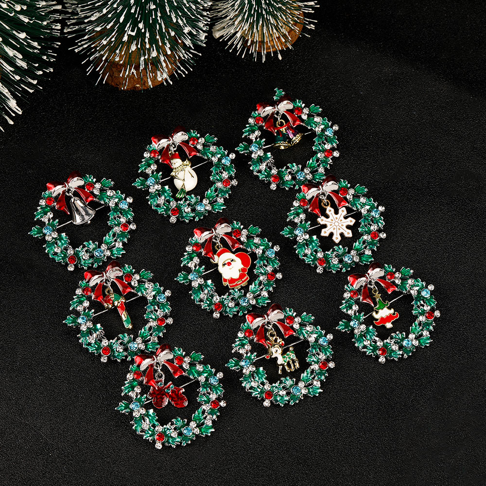 Collection de couronne de noël - Vintage Collectible Santa avis et prix