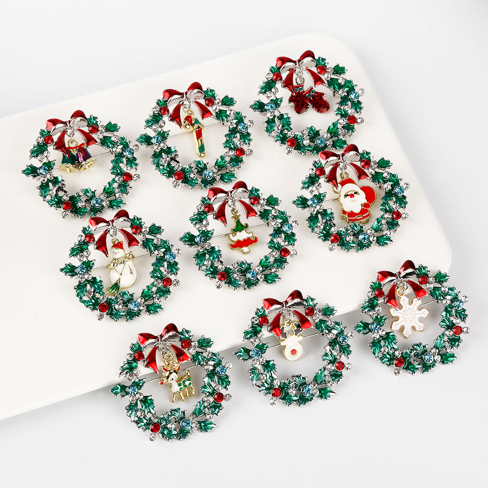 Collection de couronne de noël - Vintage Collectible Santa avis et prix