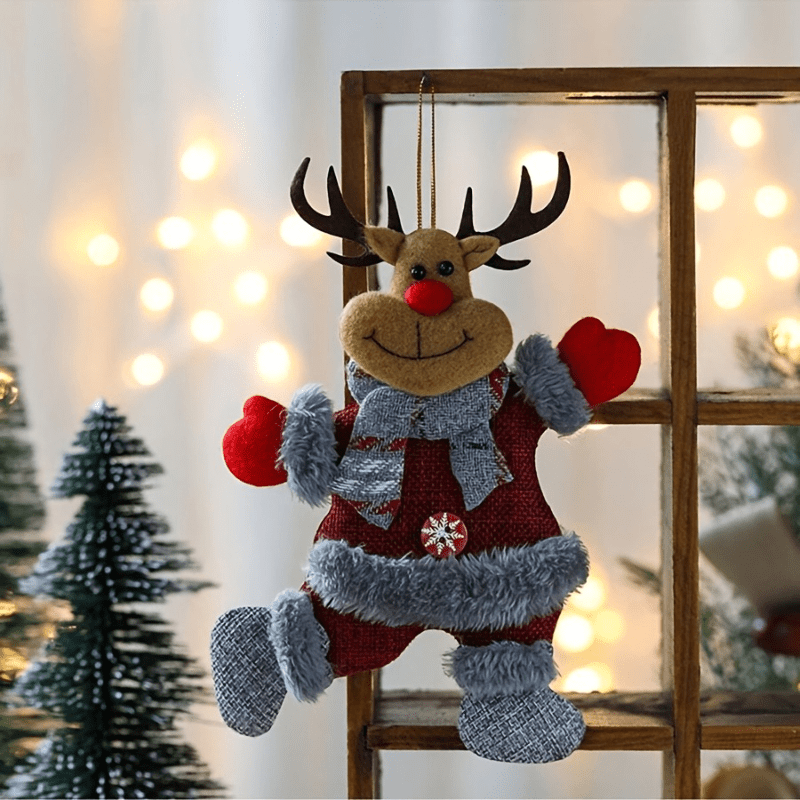 Ensemble de 3 ornements suspen - Vintage Collectible Santa avis et prix