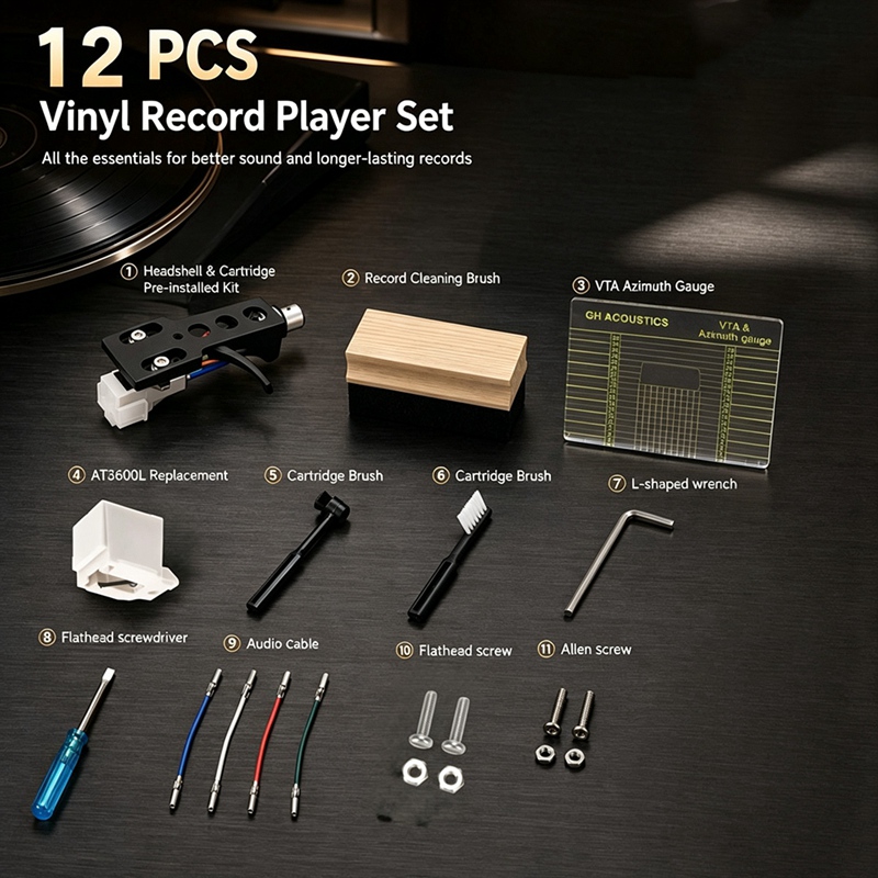 Super promotion : Kit complet  - Vinyl Record Cleaner avis et prix