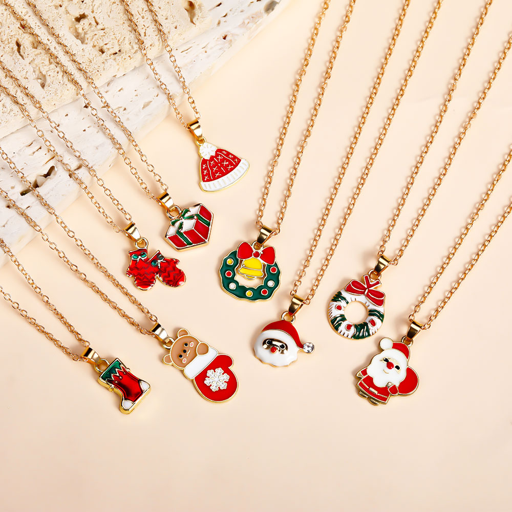 Collier de collection de Noël  - Vintage Collectible Santa avis et prix