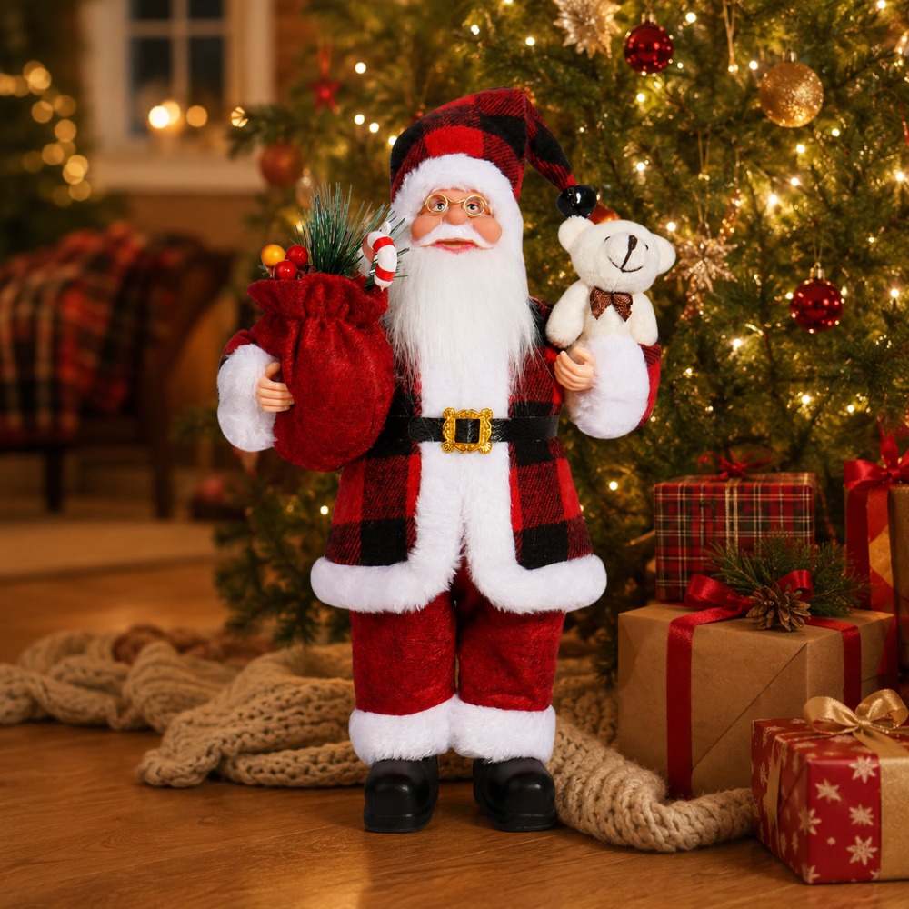 Figurine de Père Noël à carrea - Vintage Collectible Santa avis et prix