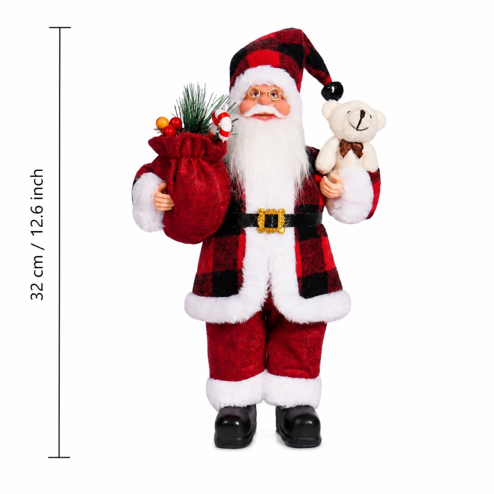 Figurine de Père Noël à carrea - Vintage Collectible Santa avis et prix