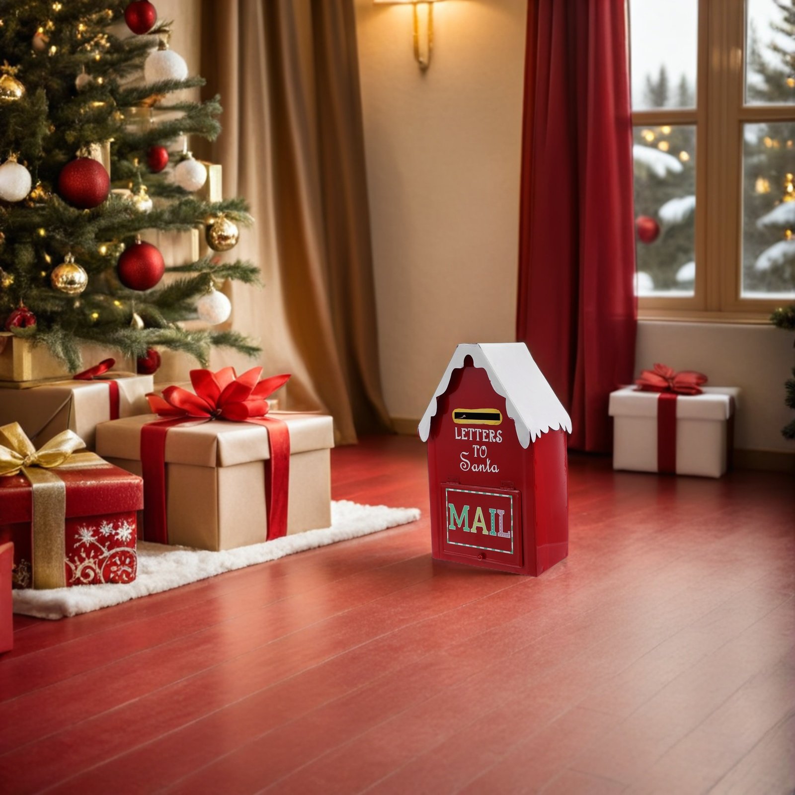Boîte aux lettres du Père Noël - Vintage Collectible Santa avis et prix