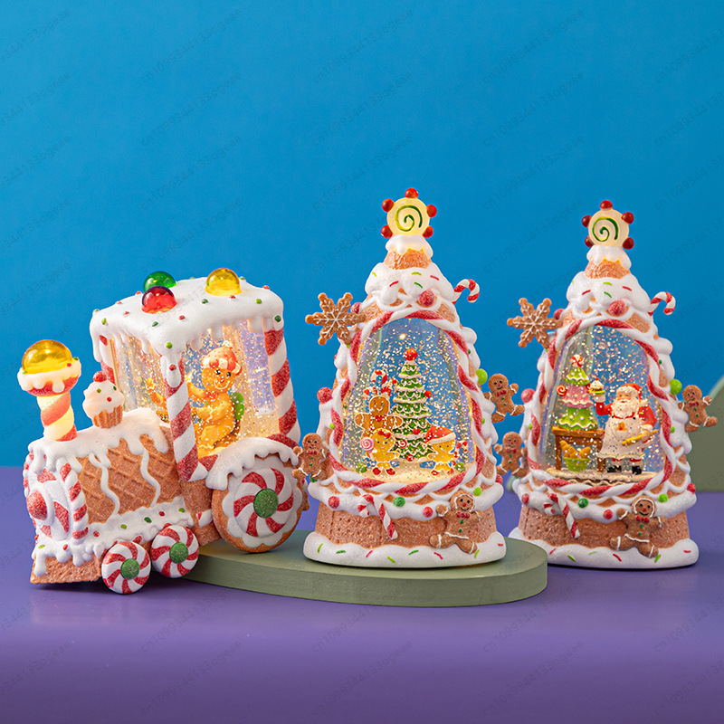 Décor de lanterne de noël de S - Vintage Collectible Santa avis et prix