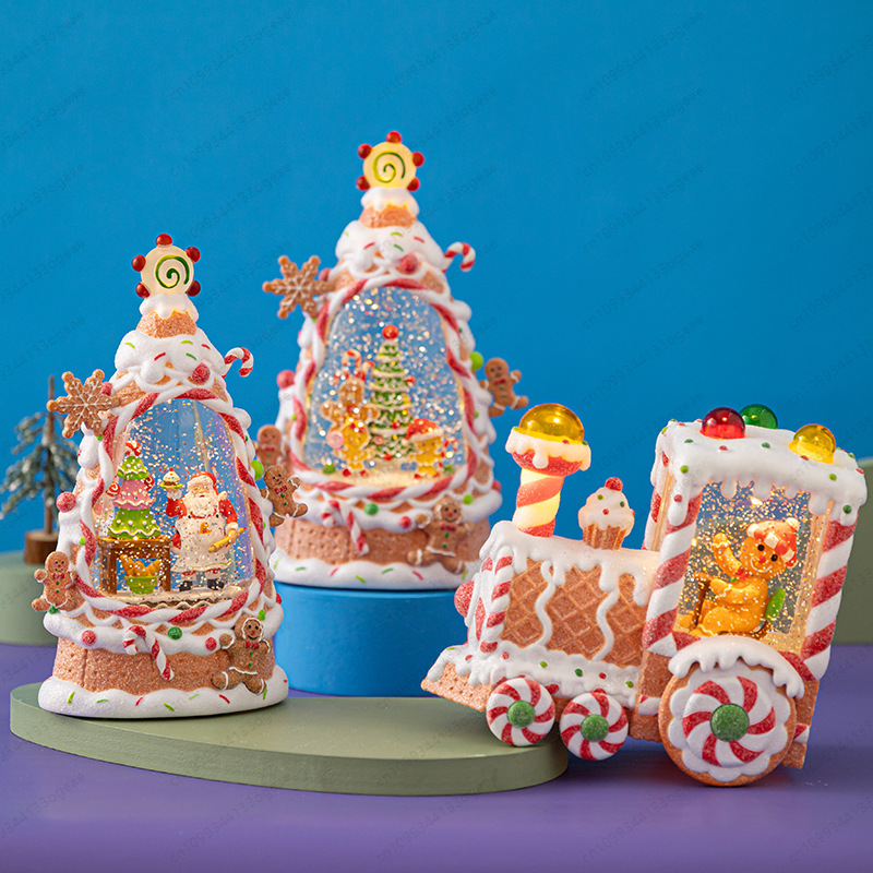 Décor de lanterne de noël de S - Vintage Collectible Santa avis et prix